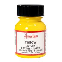 Angelus Acrylic Leather paint Yellow 075