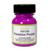 Angelus Acrylic Leather paint NEON Paradise Purple 124