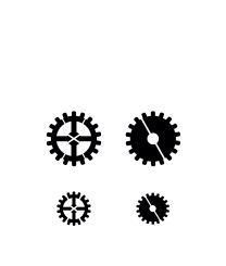 Vallejo Hobby Stencils: Gear Markings ( several scales)